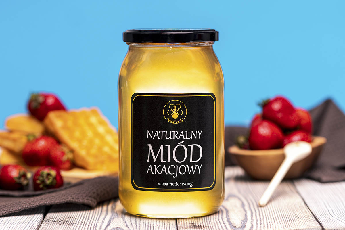 Naturalny MIÓD akacjowy