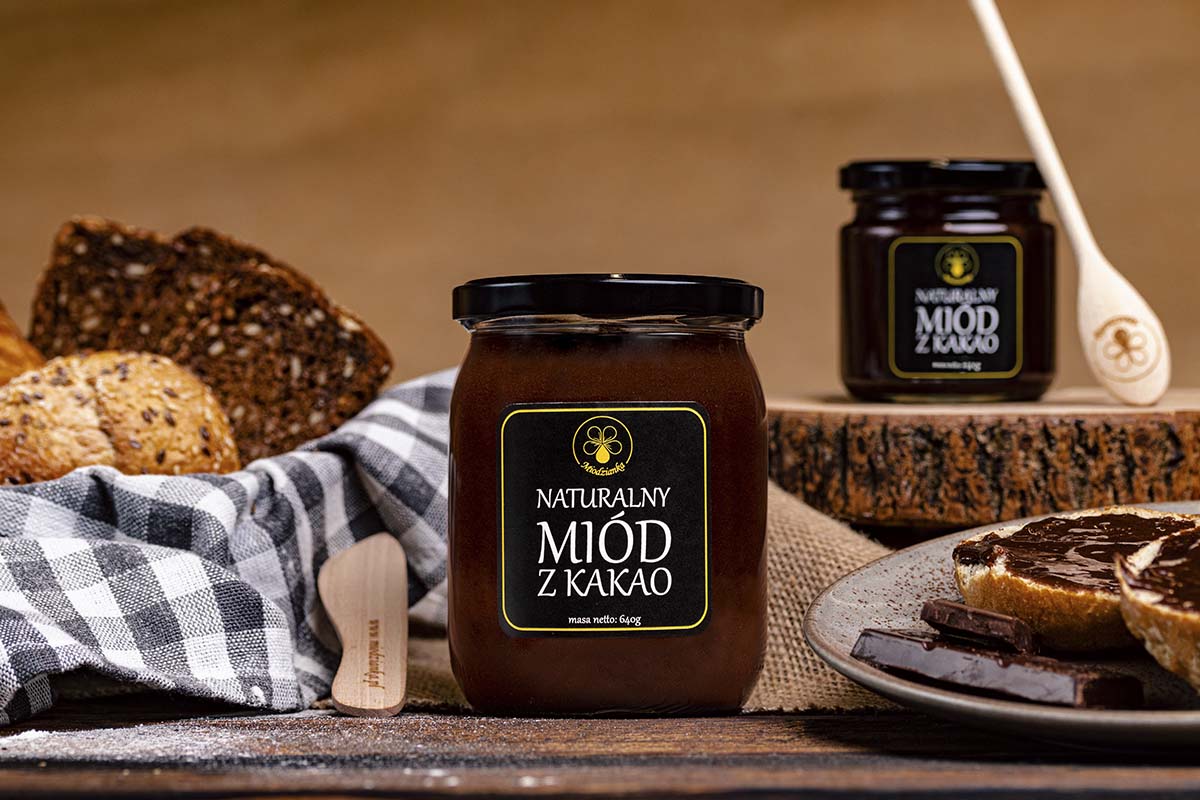 Naturalny MIÓD z kakao