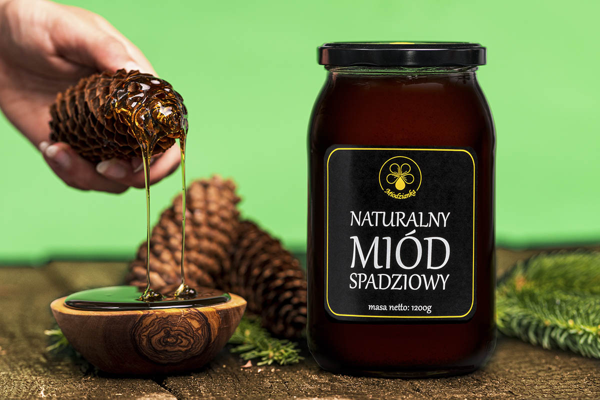 Naturalny MIÓD spadziowy