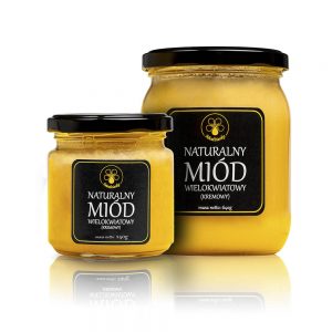 Naturalny MIÓD wielokwiatowy (kremowy)