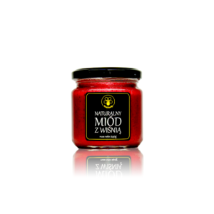 Naturalny MIÓD z wiśnią
