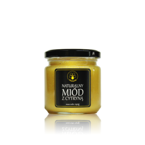 Naturalny MIÓD z cytryną