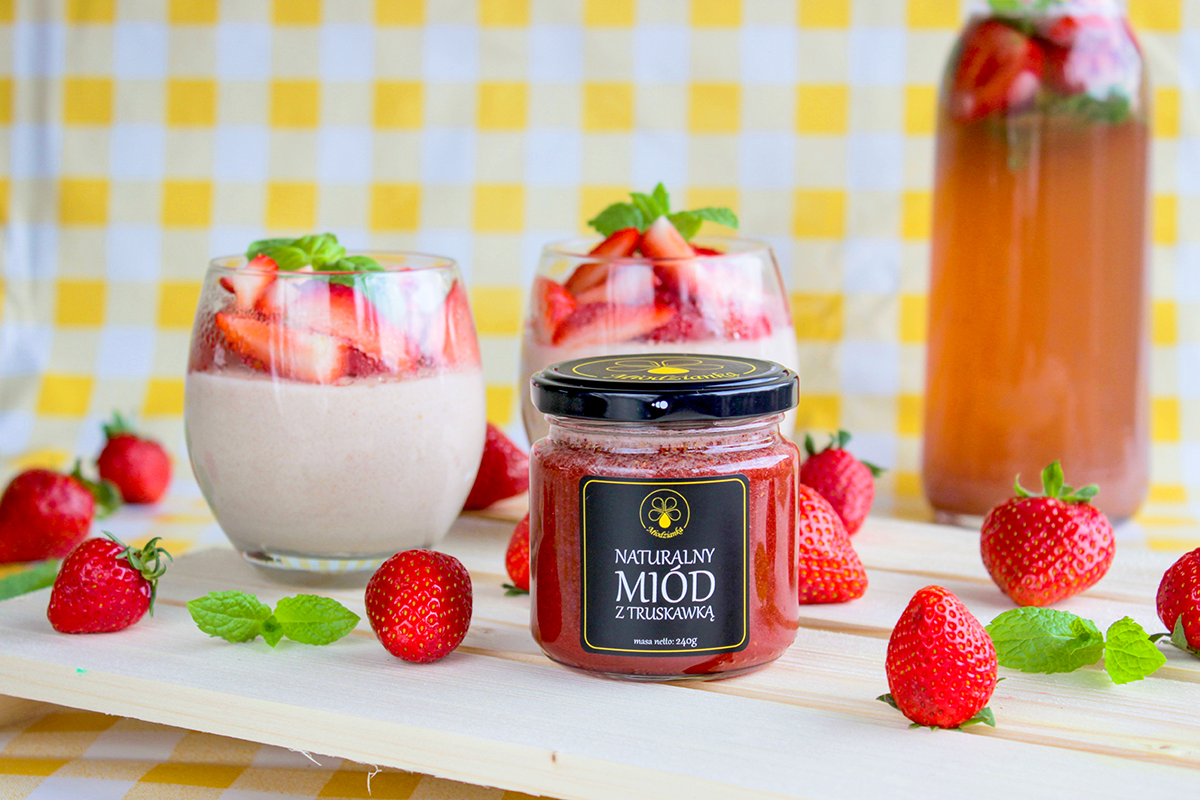 aranżacja truskawka